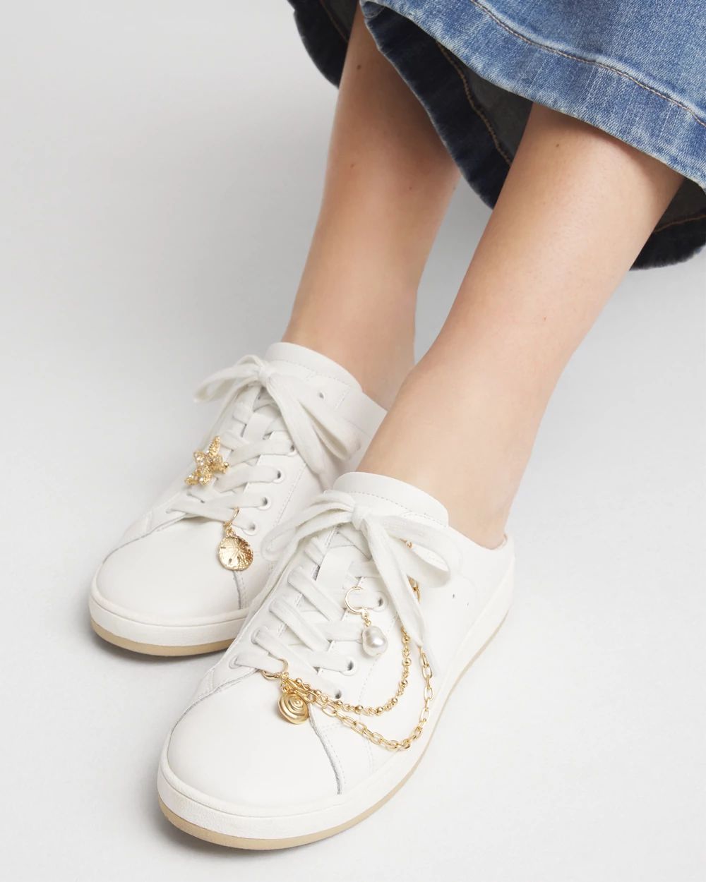 Golden Sea Shoe Charm Set click to view larger image.