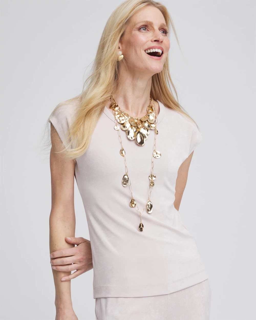 Travelers™ Cap-Sleeve Top