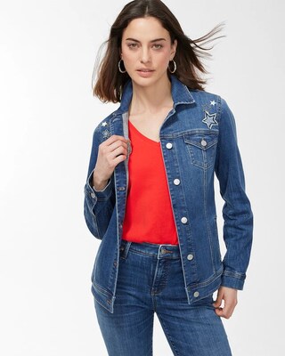 Stars and Stripes Denim Jacket