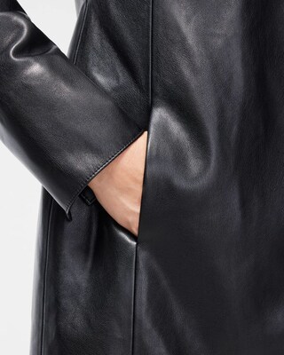 Faux Leather Topper