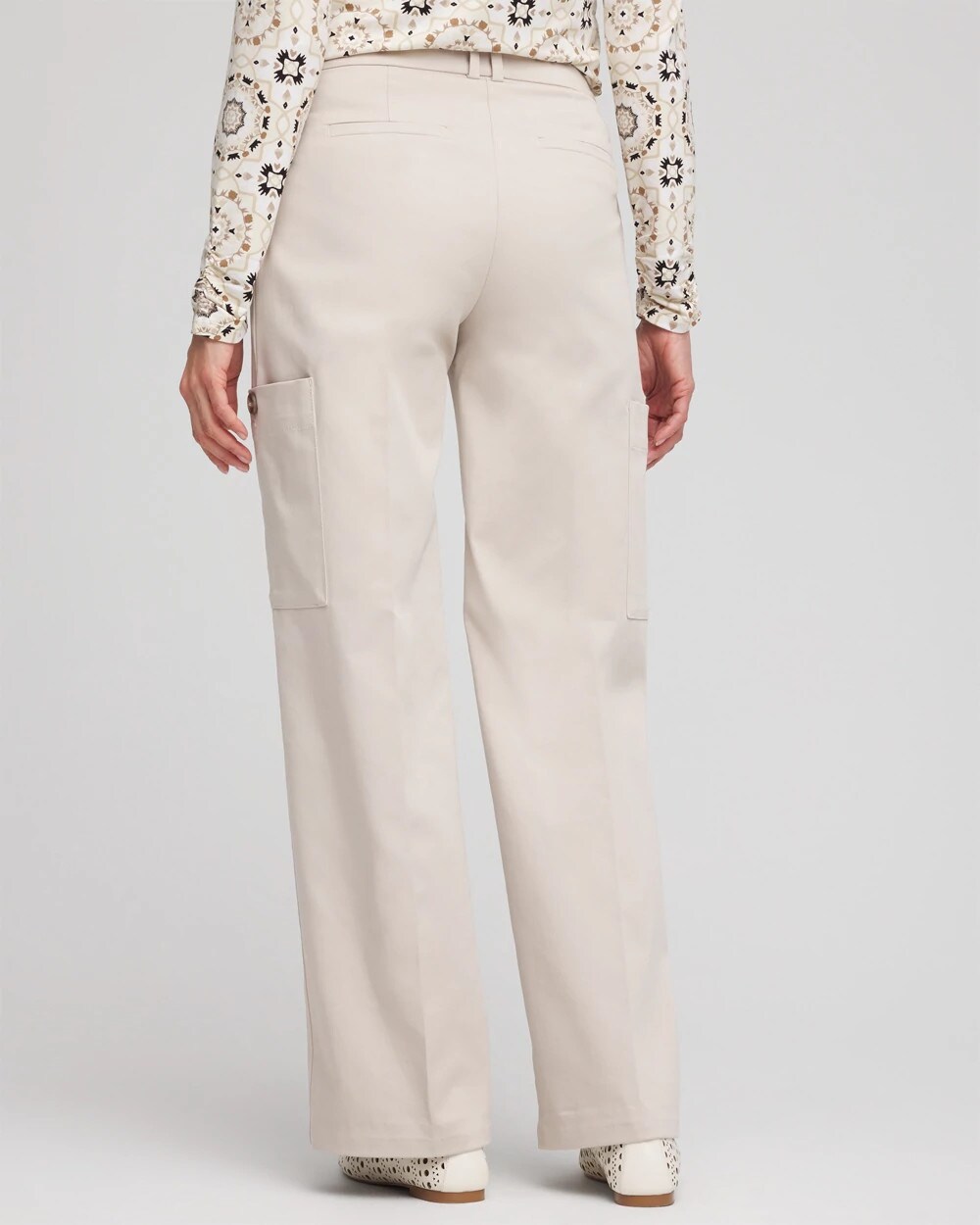 Sateen Cargo Pants