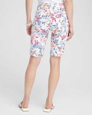 Brigitte 10" Sea Life Print Shorts