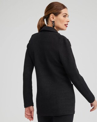 Beaded Shoulder Sweater