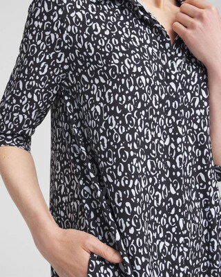 Zenergy® UPF Animal Print Bungee Dress