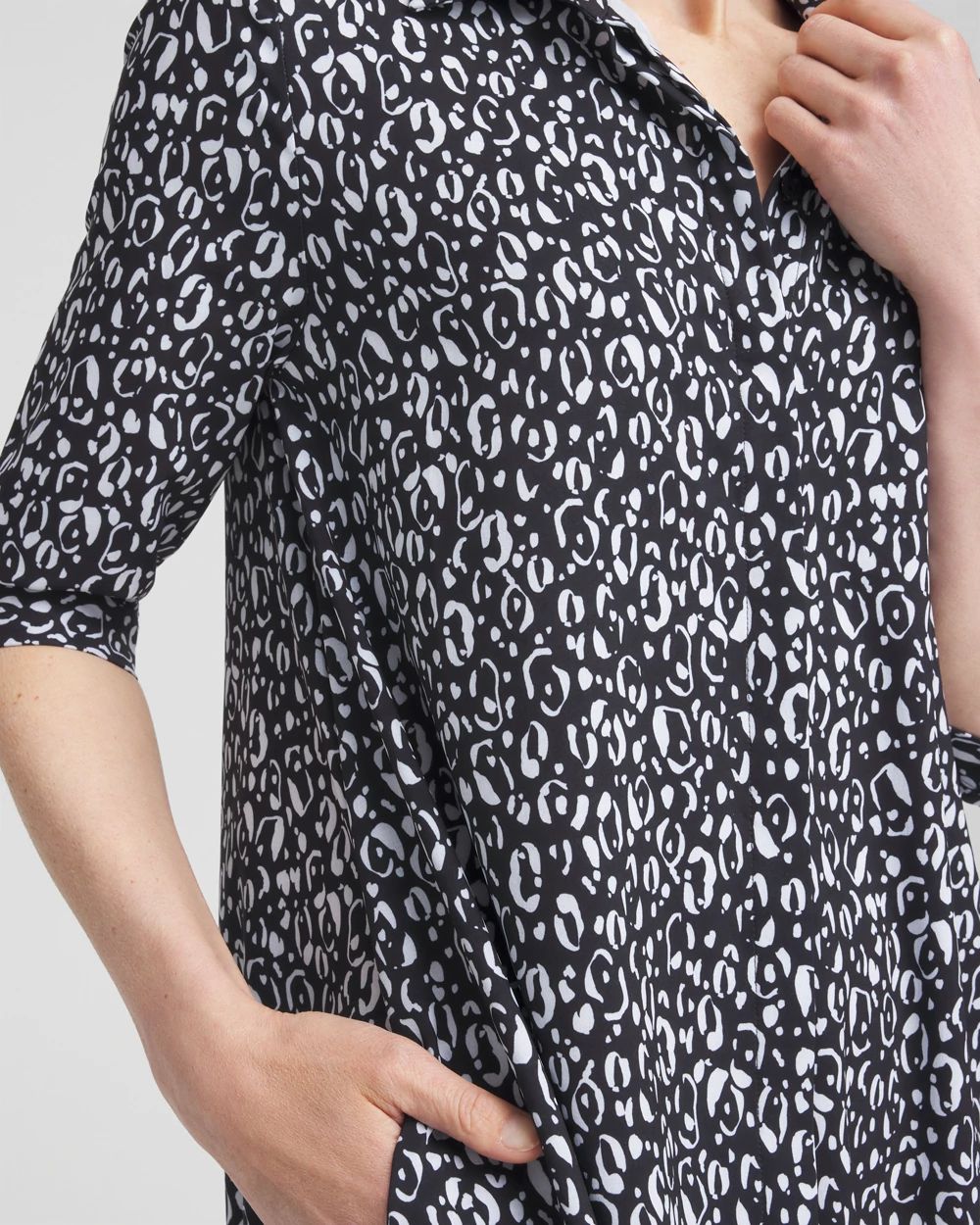 Zenergy® UPF Animal Print Bungee Dress