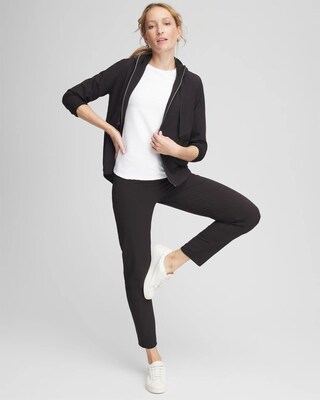 Zenergy® UPF Crew Neck Mesh-Inset Pullover click to view larger image.