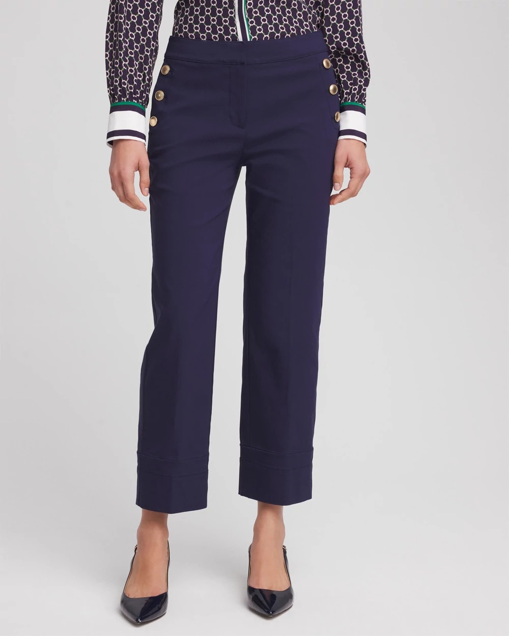 Emme Sailor Straight Crops