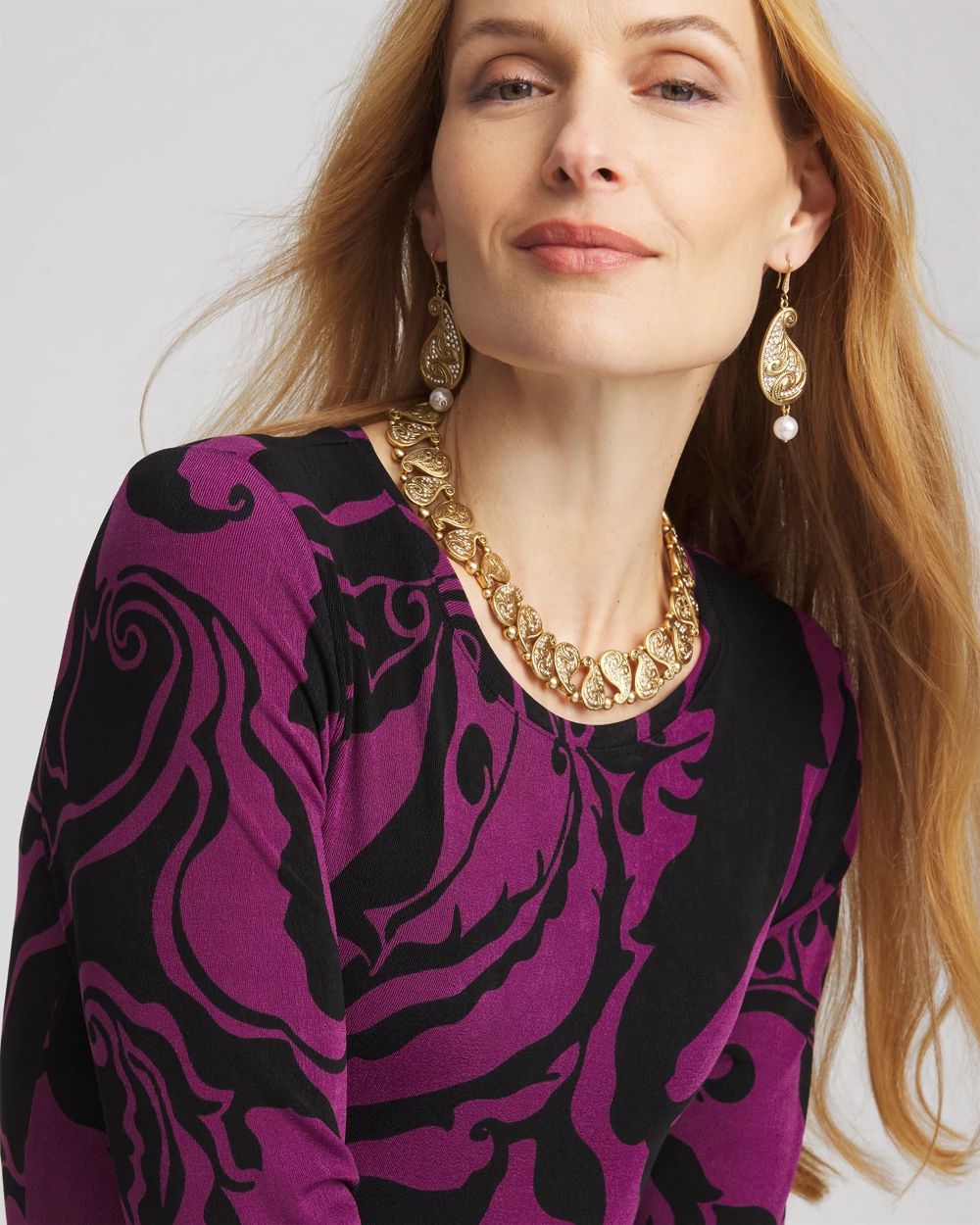 Travelers™ Paisley Midi Dress