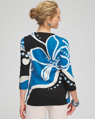 Swirl V-neck Tunic
