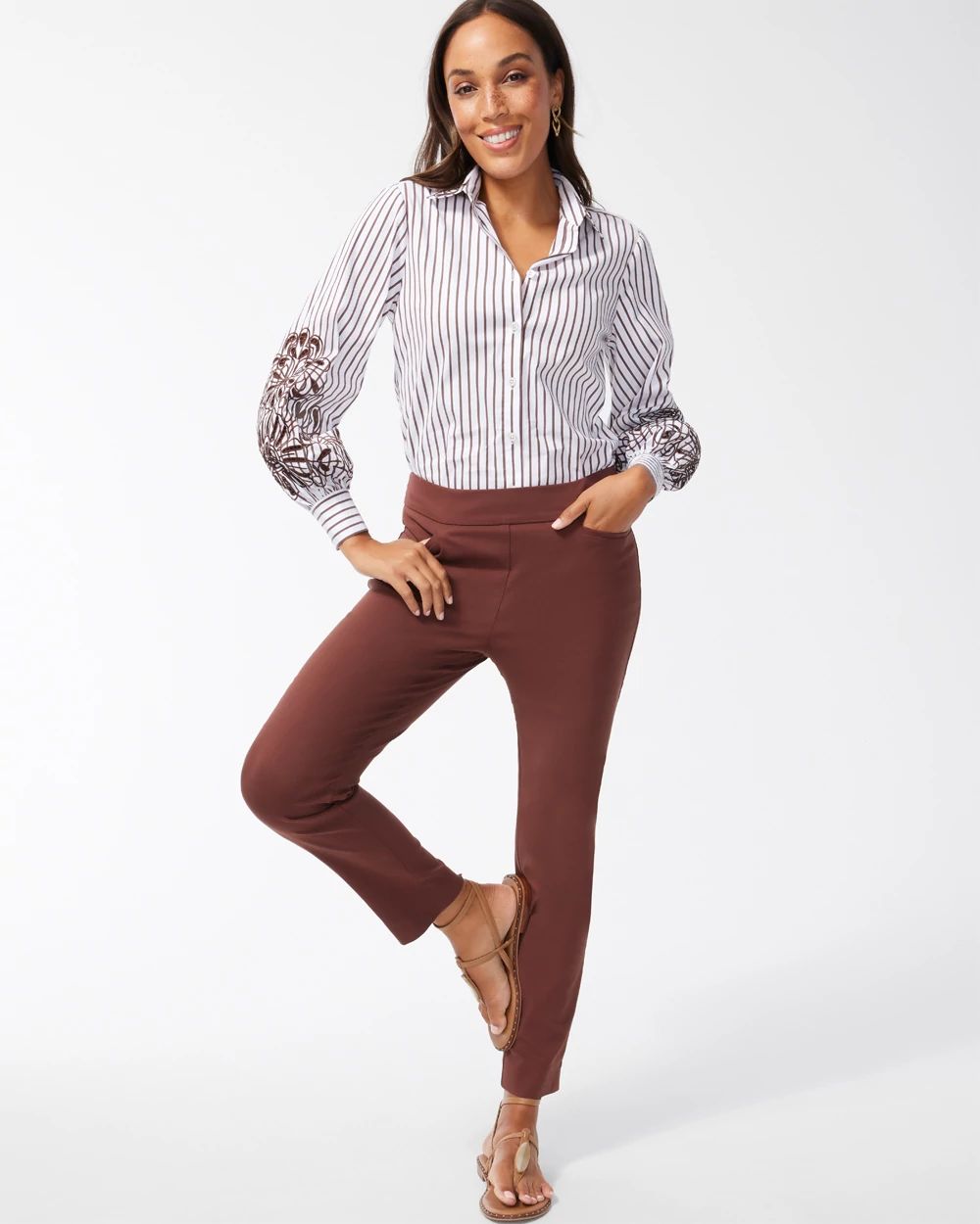 Brigitte™ Slim Ankle Pants