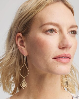 No Droop® Charm Drop Earrings click to view larger image.