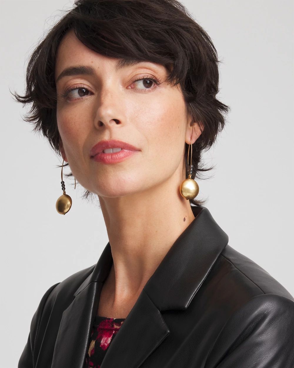 No Droop™ Sphere Threader Earrings