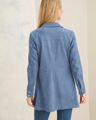 Faux Suede Shacket
