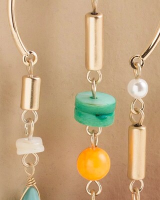 Multicolored Chandelier Earrings