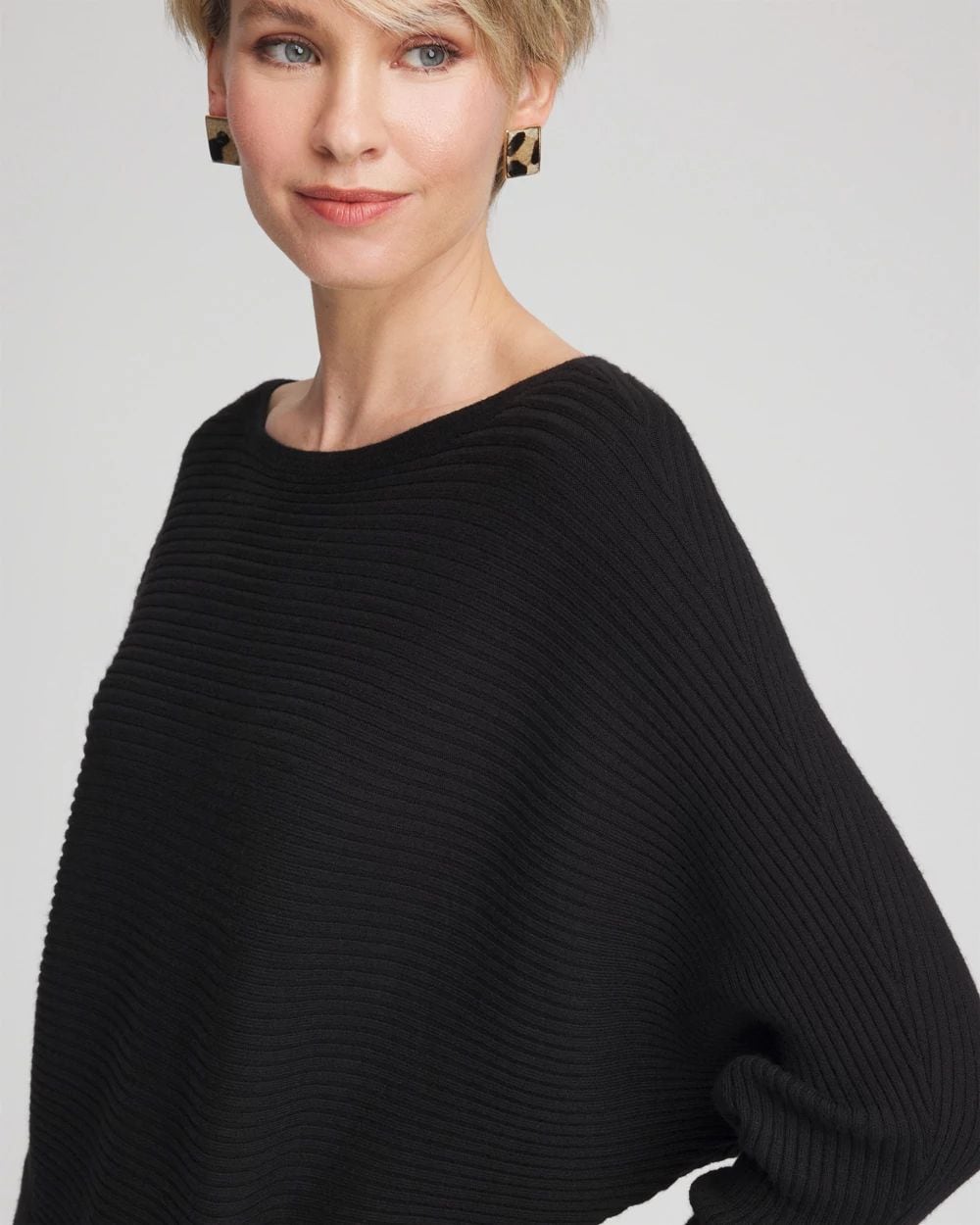 Cashmere-Blend Boatneck Sweater
