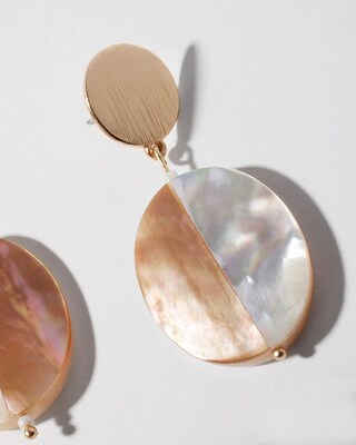 Mother of Pearl Drop Earrings
