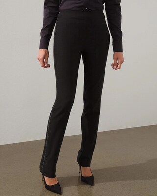 Brigitte Beaded Side Slim Pants