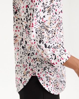 No Iron™ Stretch Artisinal Print Shirt click to view larger image.