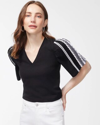 Rick Rack Trim Top