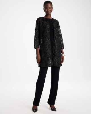 Travelers™ Sequin-Embellished Duster click to view larger image.