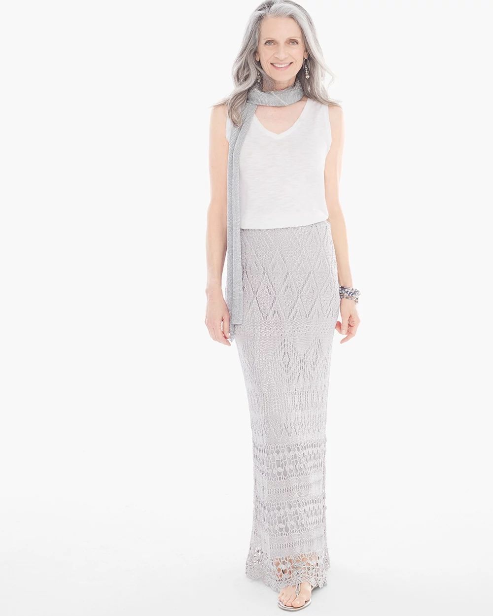 Crochet Maxi Skirt