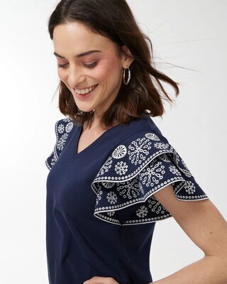 Zenergy UPF Flutter Sleeve Tee