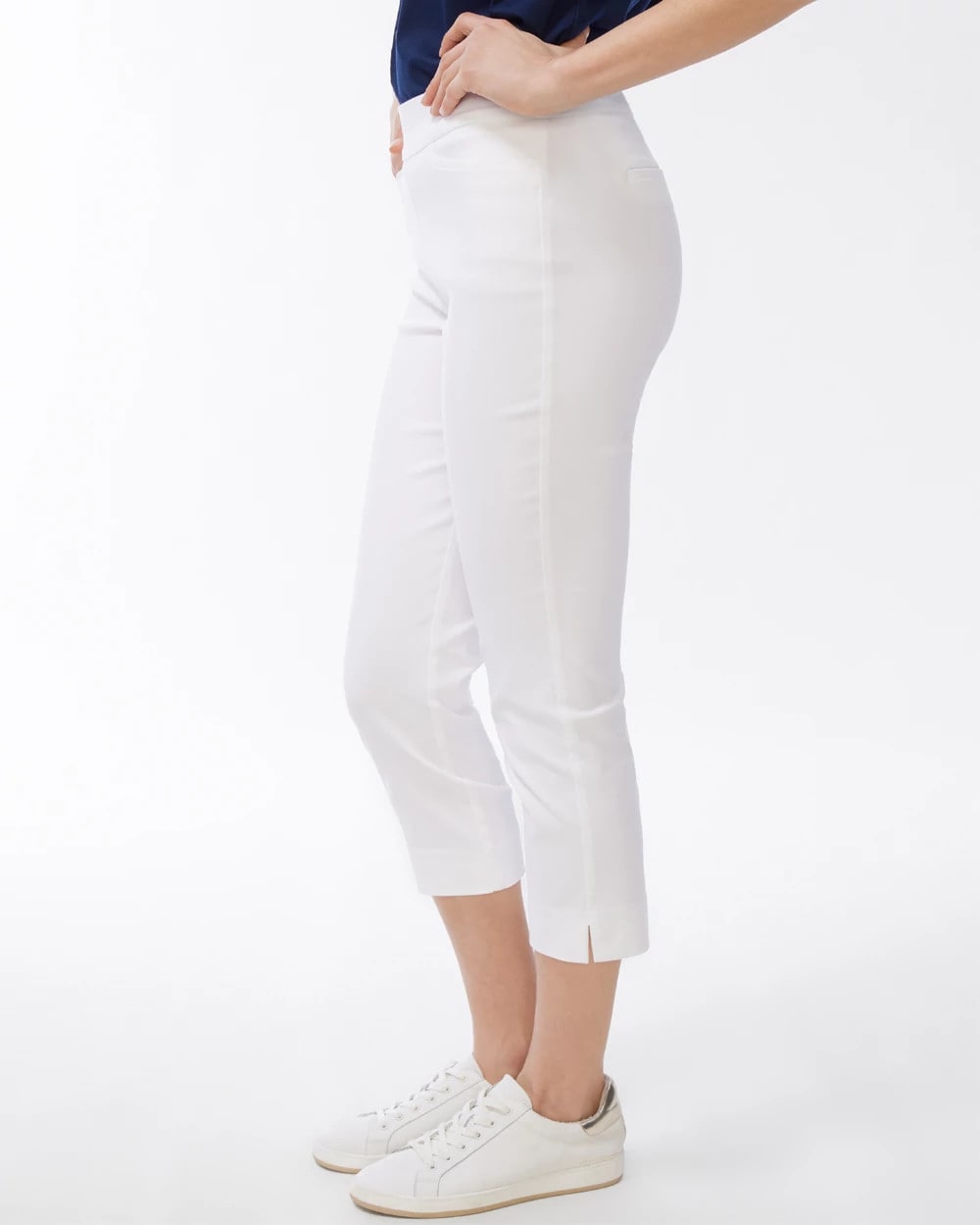 Petite Brigitte™ Slim Pull-On Crop Pant