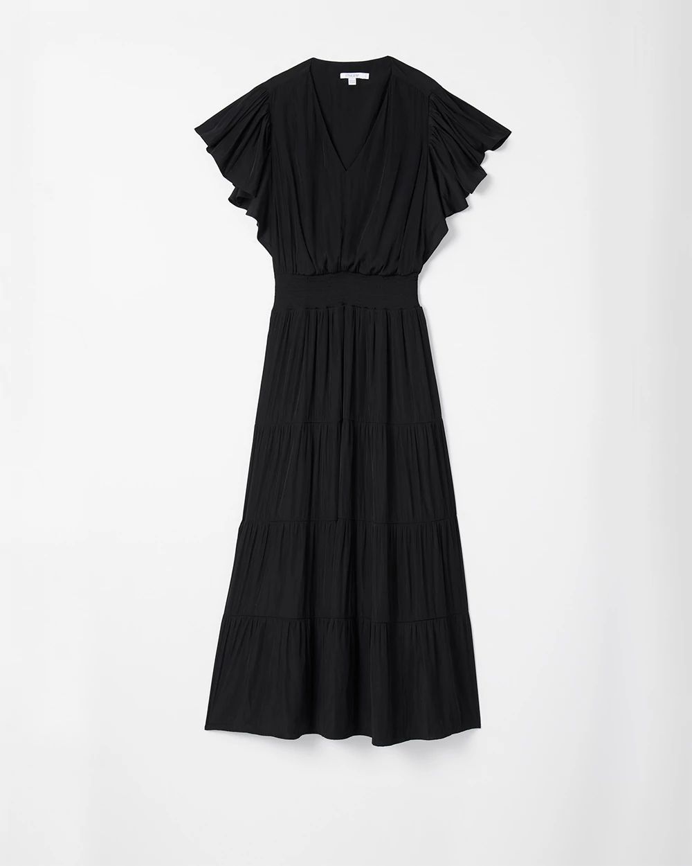 Flutter Sleeve Maxi Dress