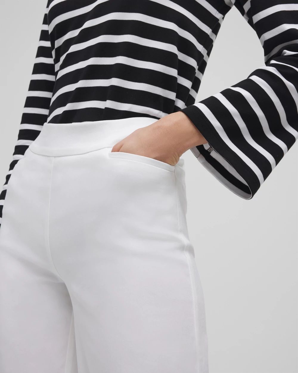 Brigitte Grommet Wide Leg Pants click to view larger image.
