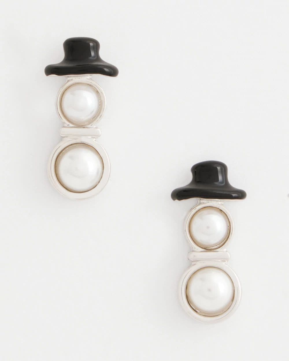 Snowman Stud Earrings