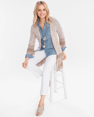 Chevron Cardigan