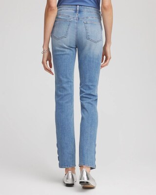 Girlfriend Skinny Ankle Jeans click to view larger image.