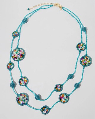 Long Double-Strand Necklace