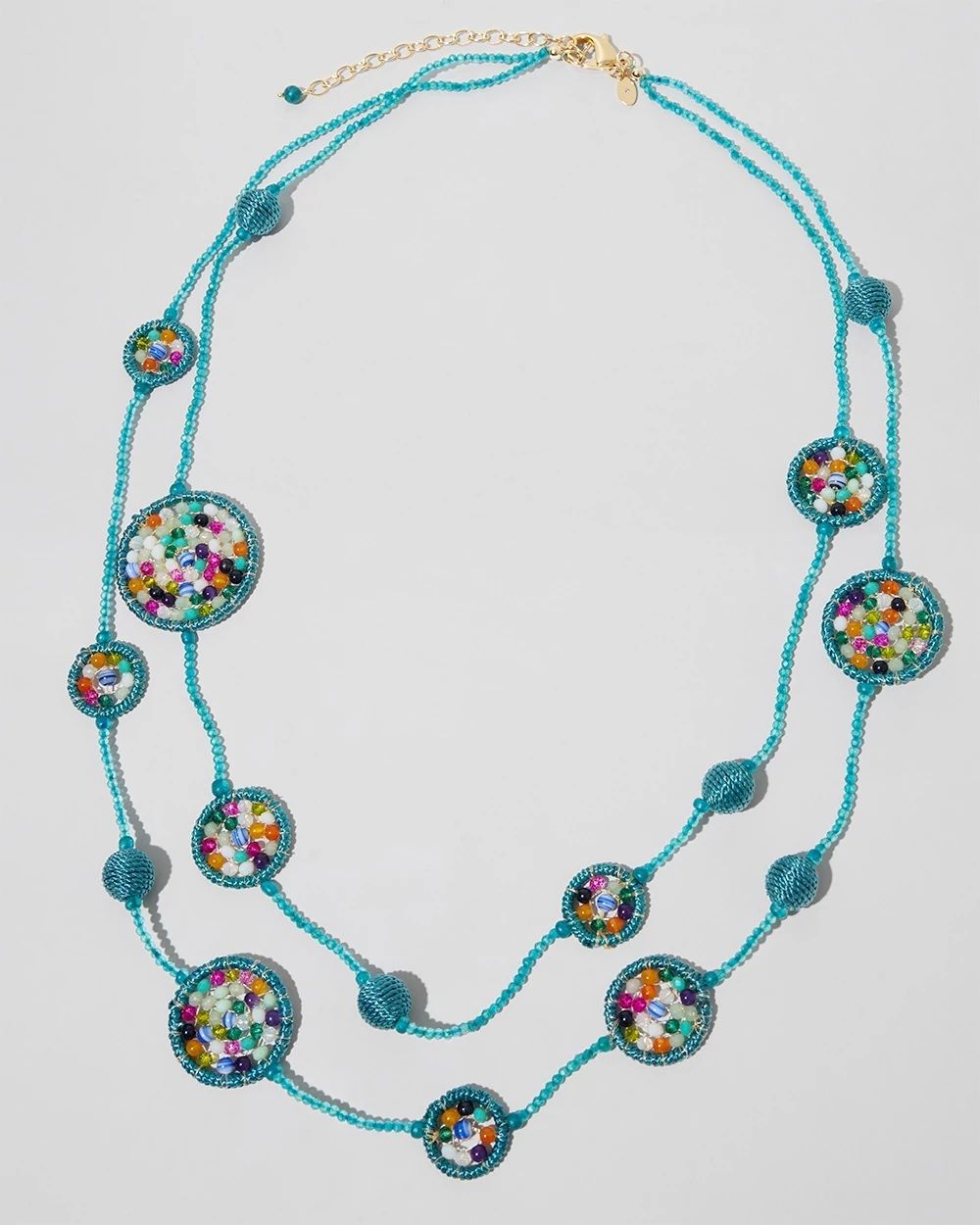 Long Double-Strand Necklace