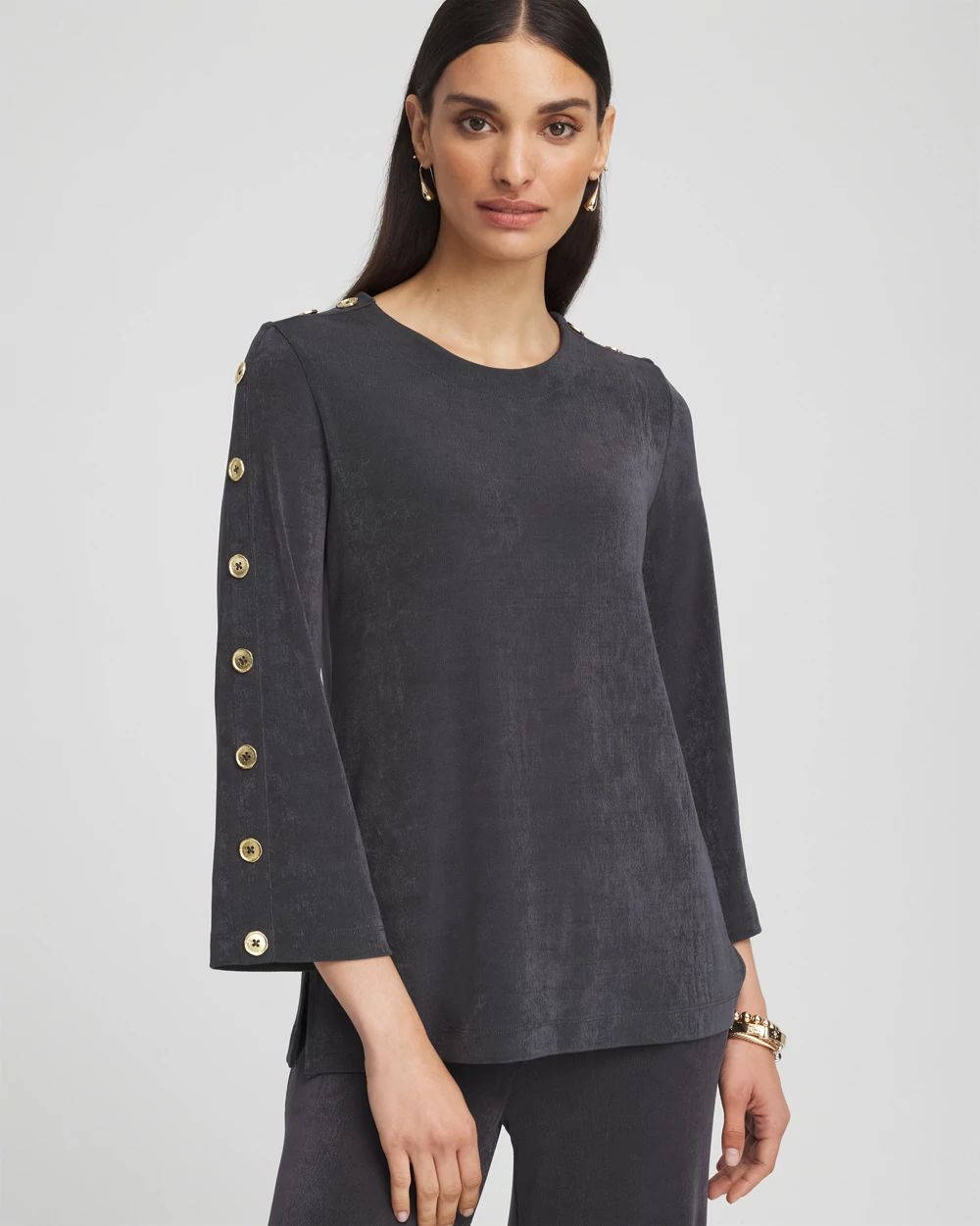 Travelers™ Button Sleeve Tunic