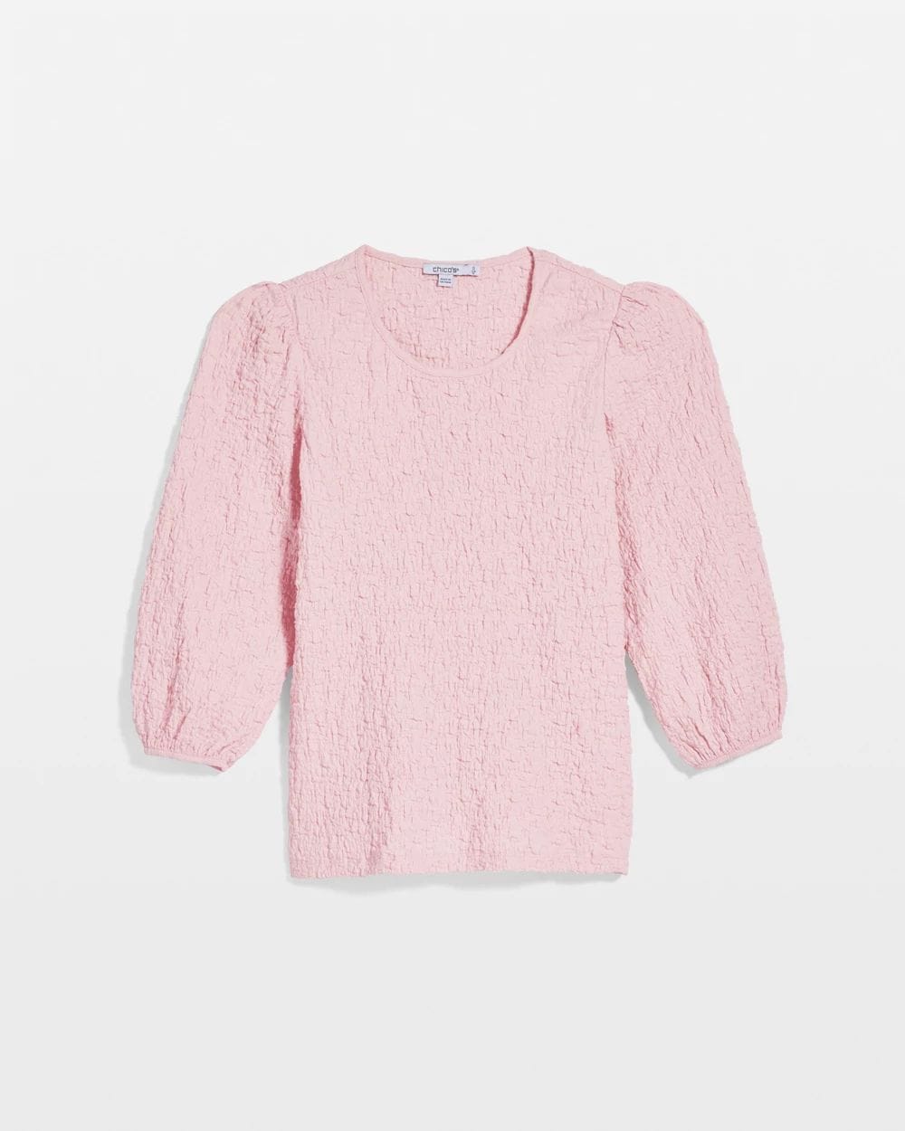 Textured Feminine Tee click to view larger image.