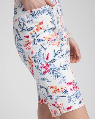 Brigitte 10" Sea Life Print Shorts