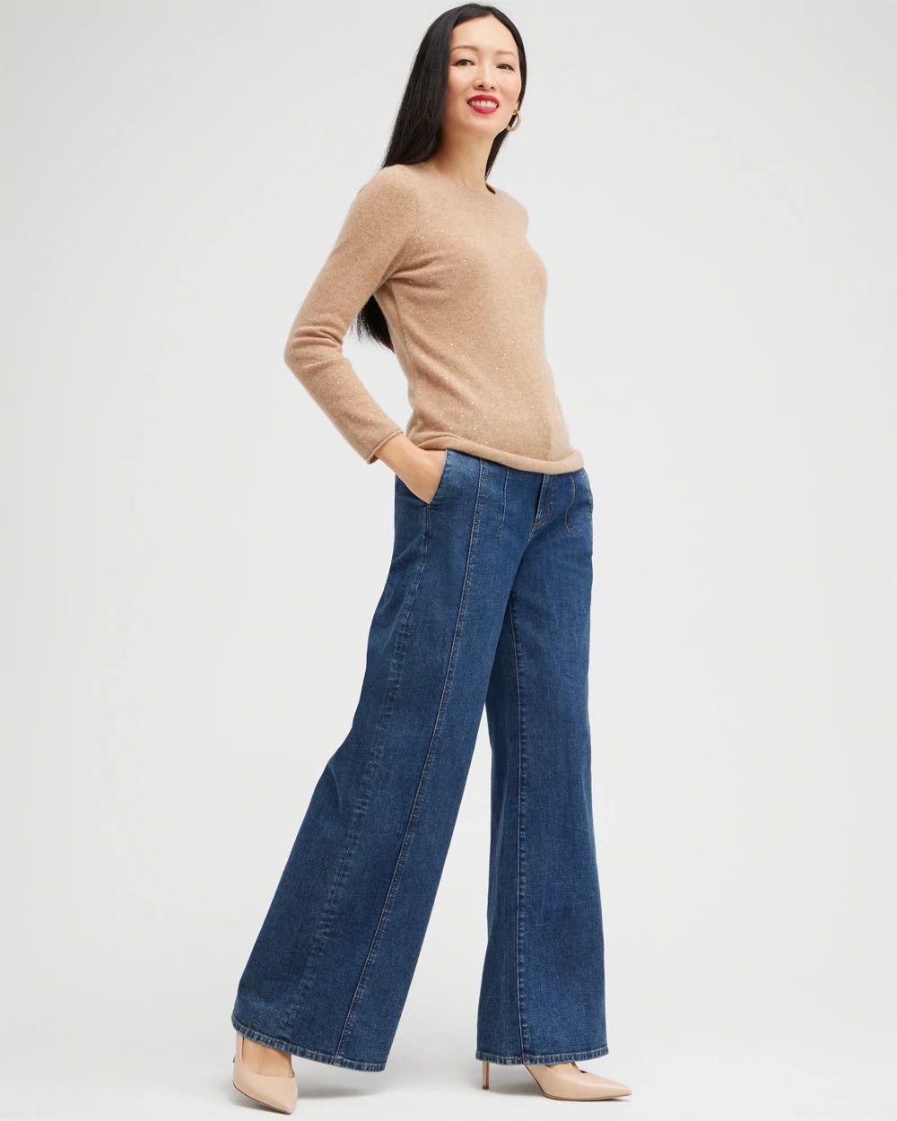 Cashmere Crew Neck Sweater
