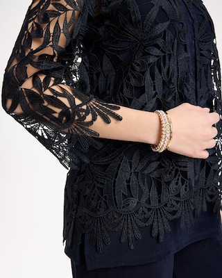 Travelers™ Galloon Lace Jacket click to view larger image.