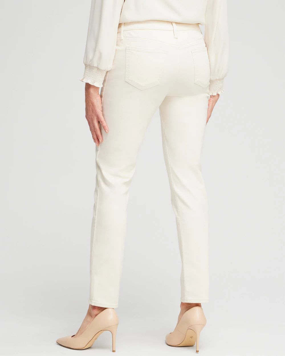 So Slimming Girlfriend Ankle Jeans