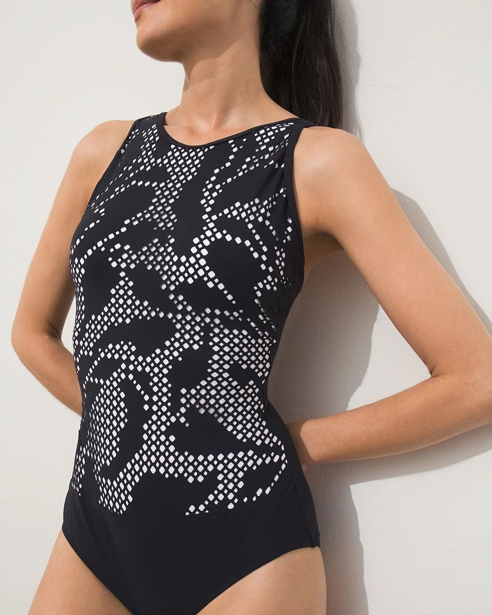 Gottex Hi-Neck Swimsuit