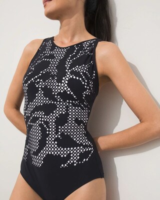 Gottex Hi-Neck Swimsuit