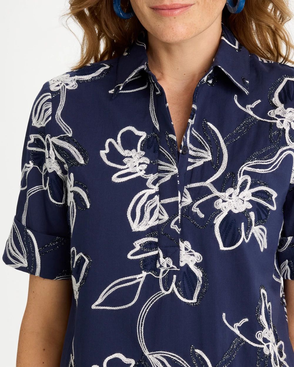 Embroidered Bonnie Dress click to view larger image.