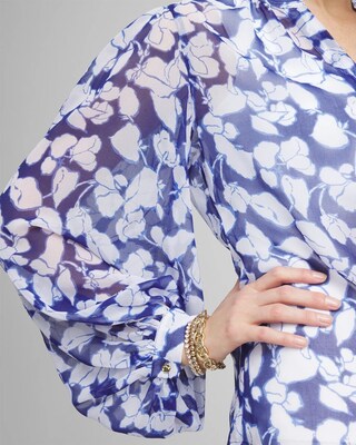 Georgette Floral Blouse click to view larger image.