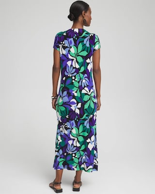 Travelers™ Floral V-neck Maxi Dress