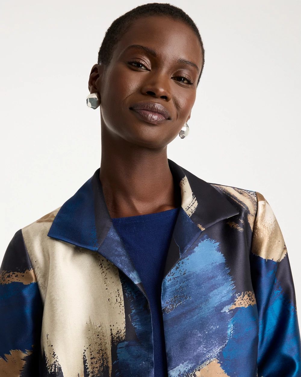 Travelers™ Collection Satin Jacket click to view larger image.