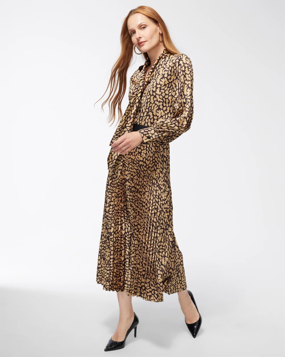 Black Label Front Twist Blouse