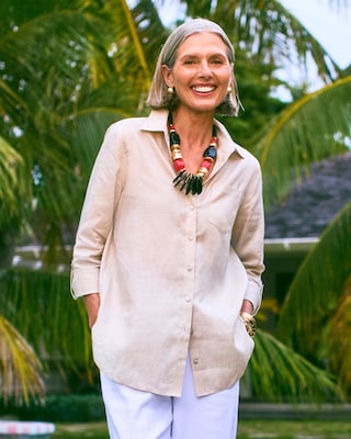 No Iron™ Linen Tunic