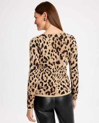 Embellished Ella Animal Sweater click to view larger image.