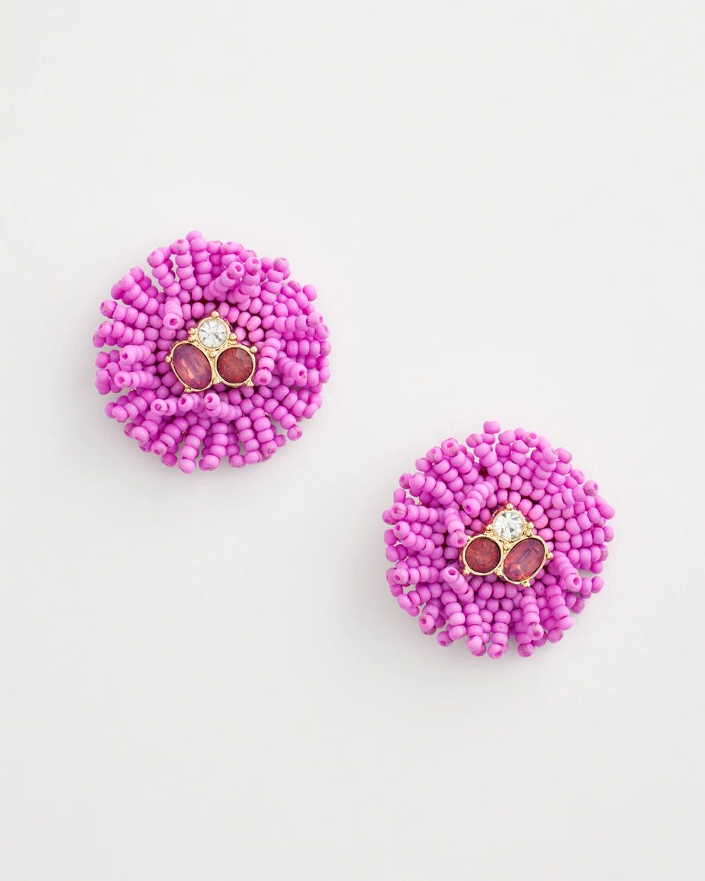 No Droop® Seed Bead Stud Earrings